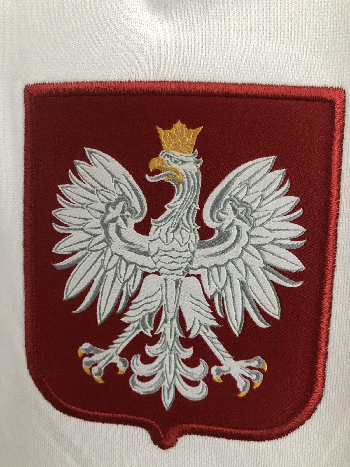 Poland Lewandowski #9 2020 Medium Home Shirt Excellent Condition CD0722-100