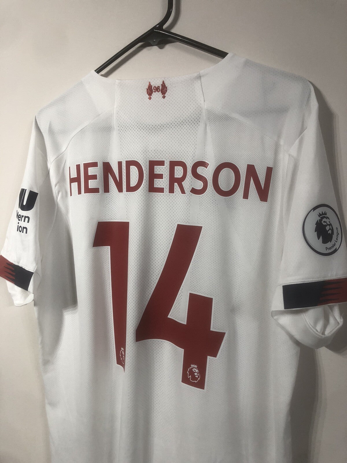 Liverpool Henderson #14 2019/20 Large Away Shirt Excellent Condition MT930013