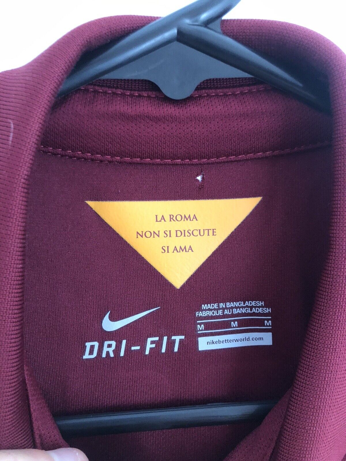 De Rossi 16 AS Roma 2014 15 Home Medium Shirt Very Good Condition 635811 678