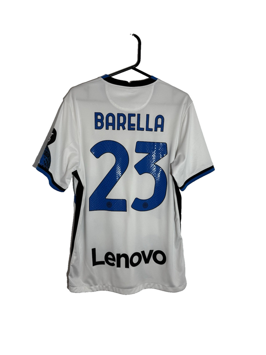 Inter Milan Barella #23 2021/22 Large Away Shirt Excellent Condition CV7899-101