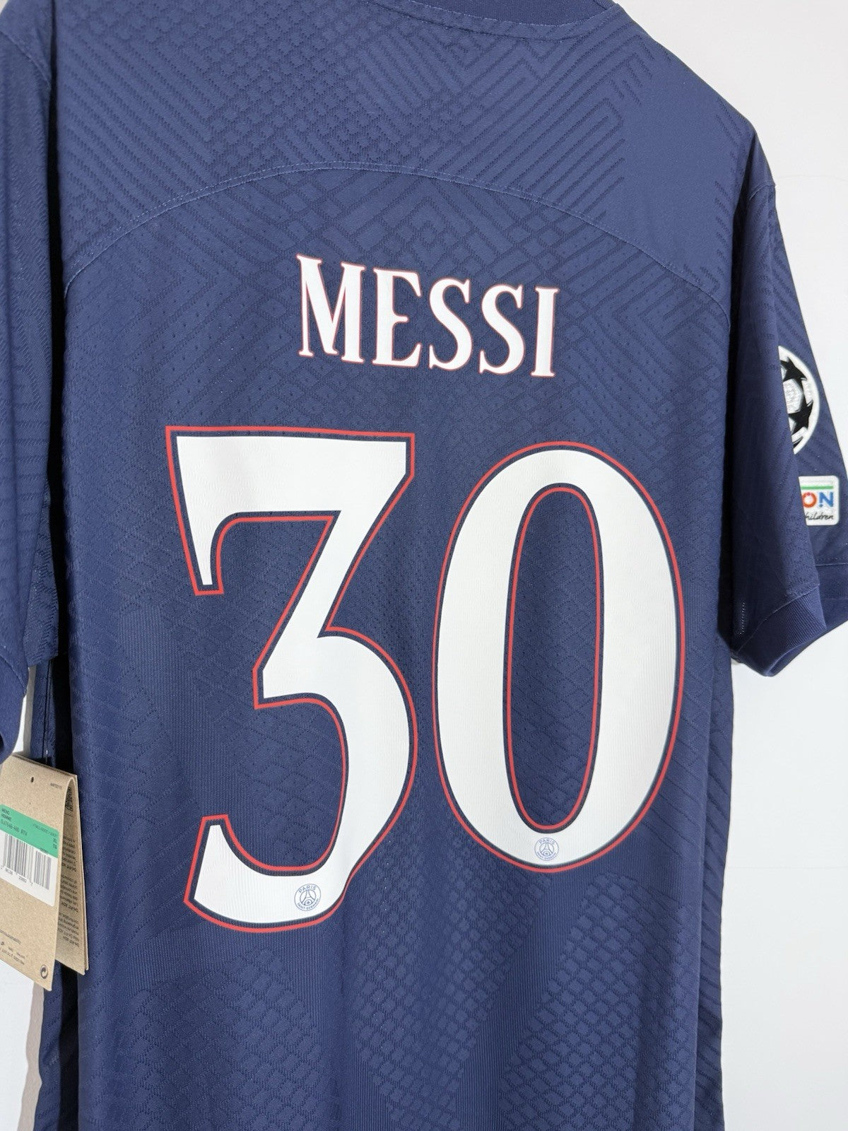 PSG Messi #30 2022/23 XL CL DriFitAdv Home Shirt Excellent Condition DJ7649-411