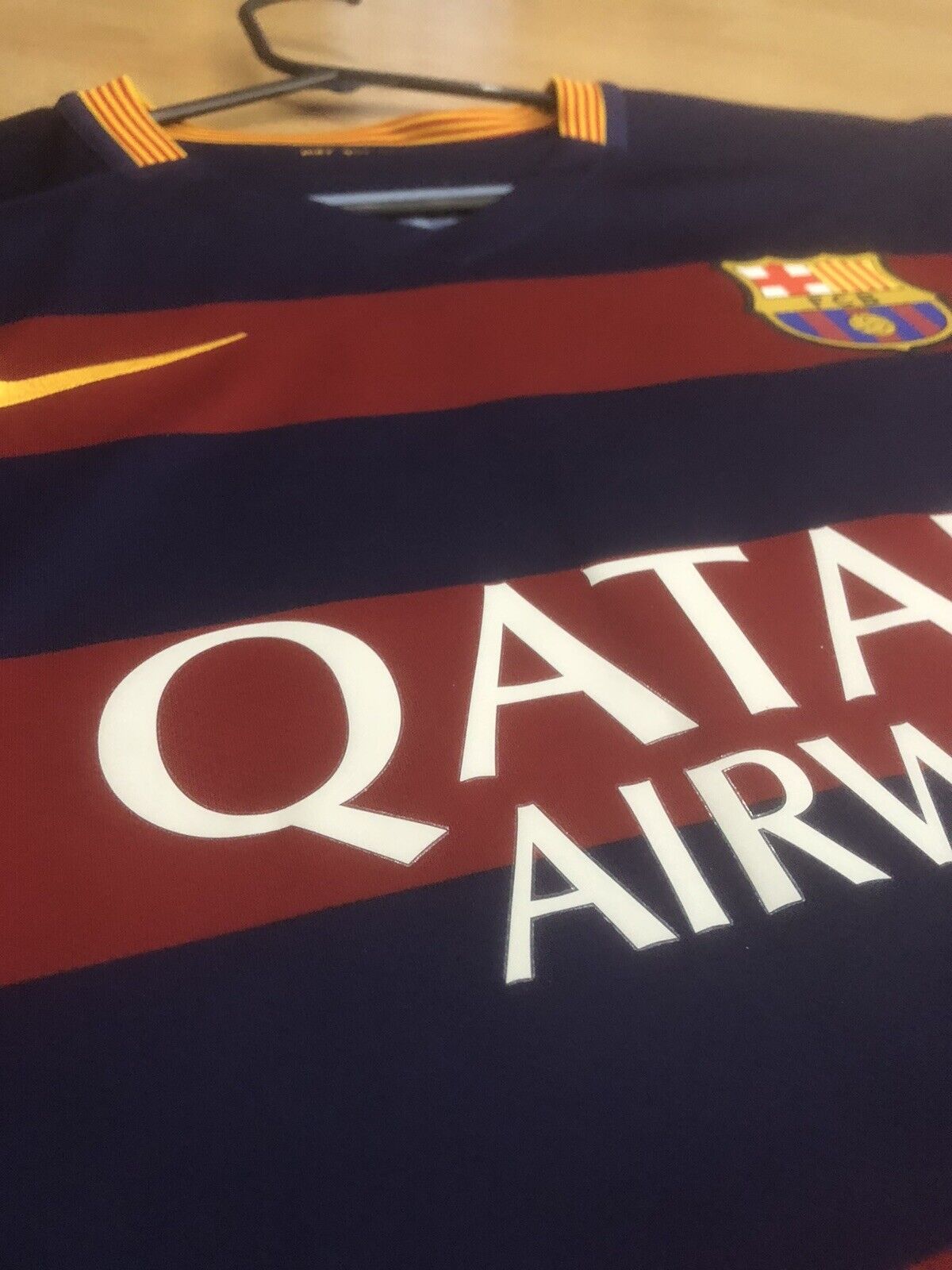 Messi 10 Barcelona 2015 16 Home Xl Shirt Nike Excellent Condition 658794 422