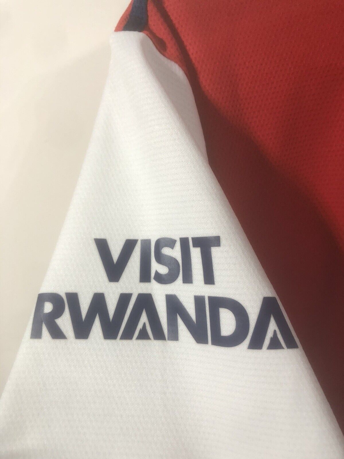 White #4 Arsenal Home 2021/22 Large Shirt Adidas Excellent Condition GM0217