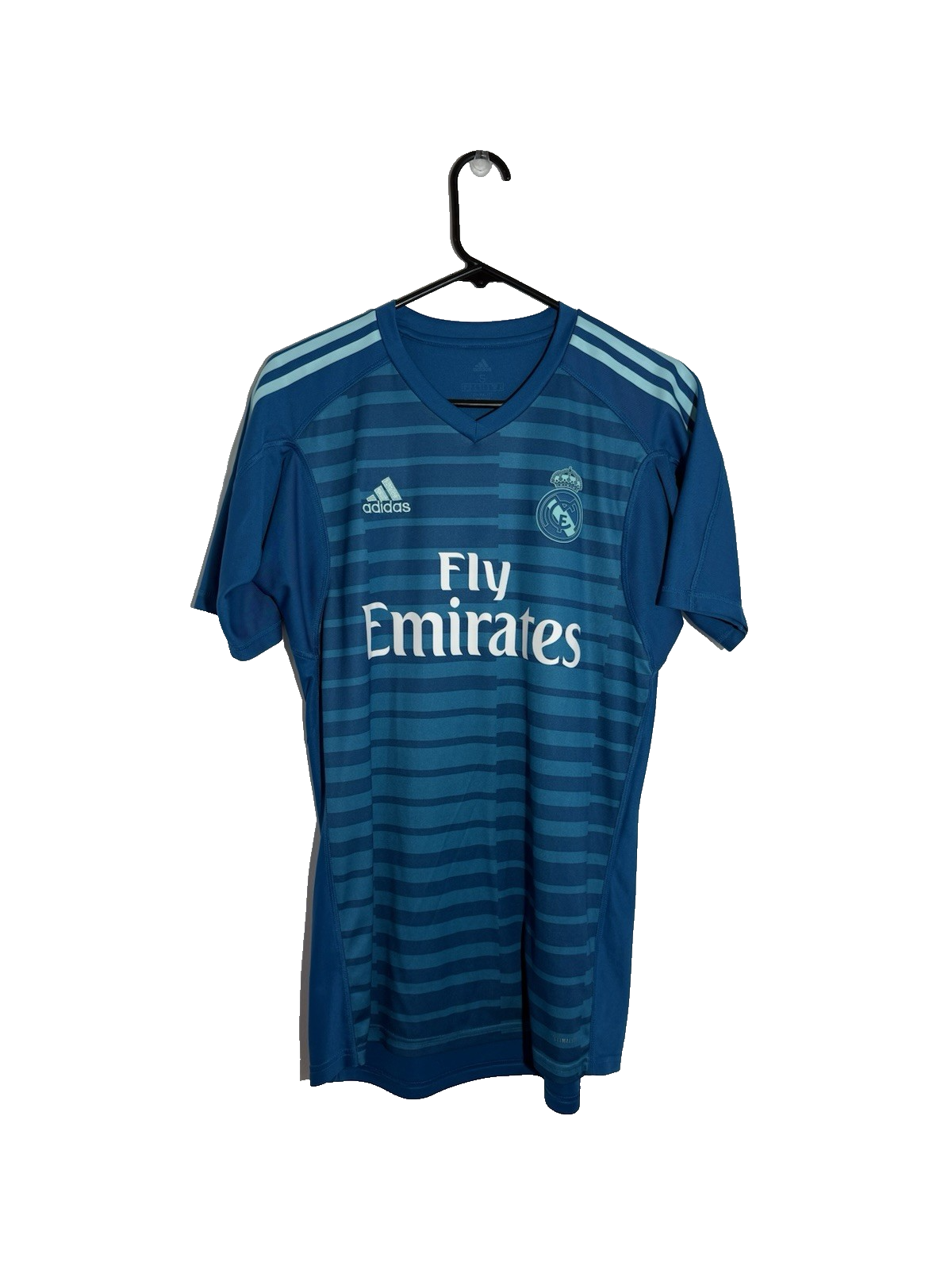 Real Madrid Courtois #25 2018/19 Small Home GK Shirt Excellent Condition CG0564