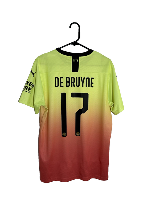 Manchester City De Bruyne #17 2019/20 Large 3rd Very Good Condition 755594-03