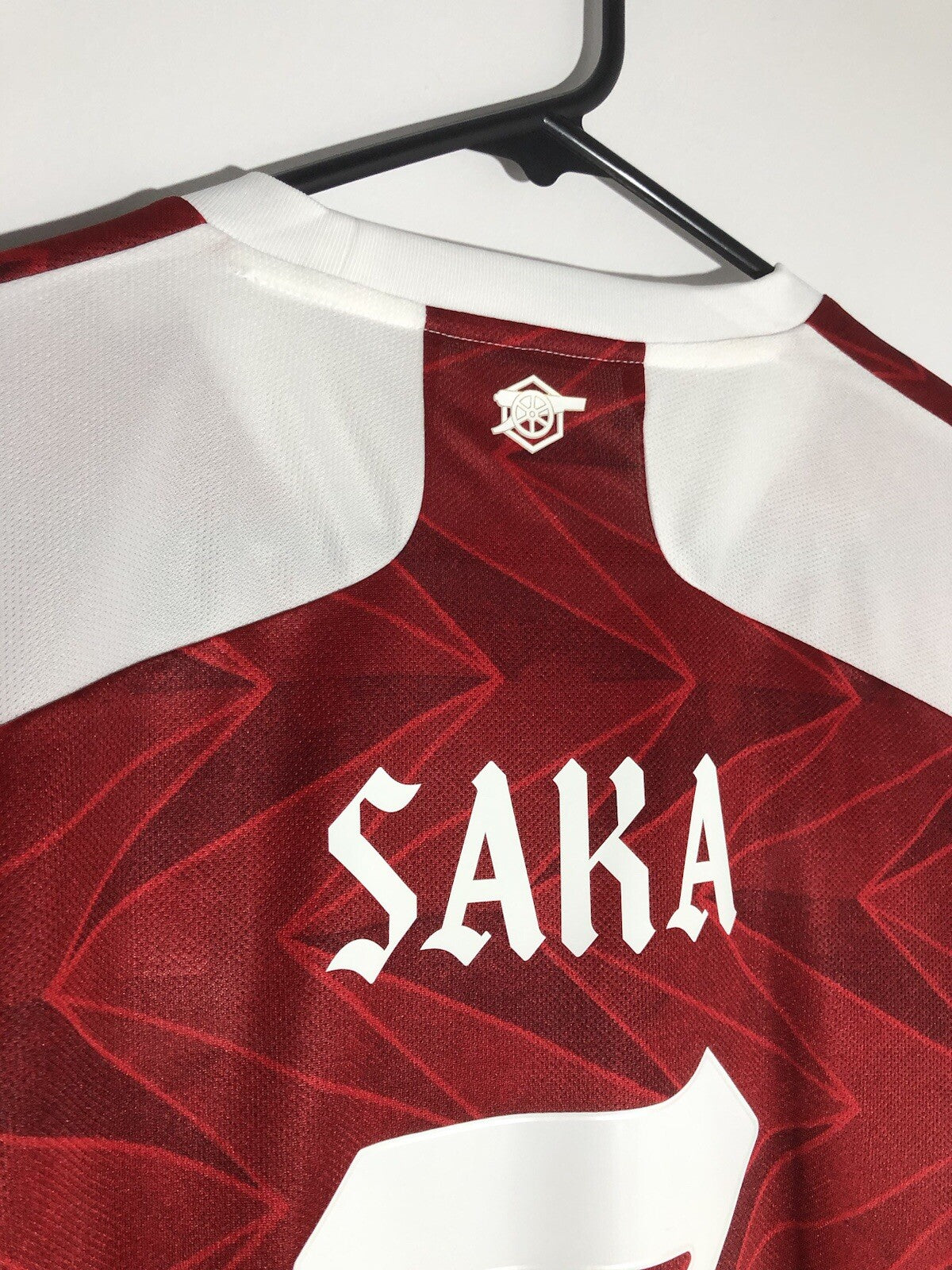 Arsenal Saka #7 2020/21 Euro Medium Home Shirt BNWT EH5817