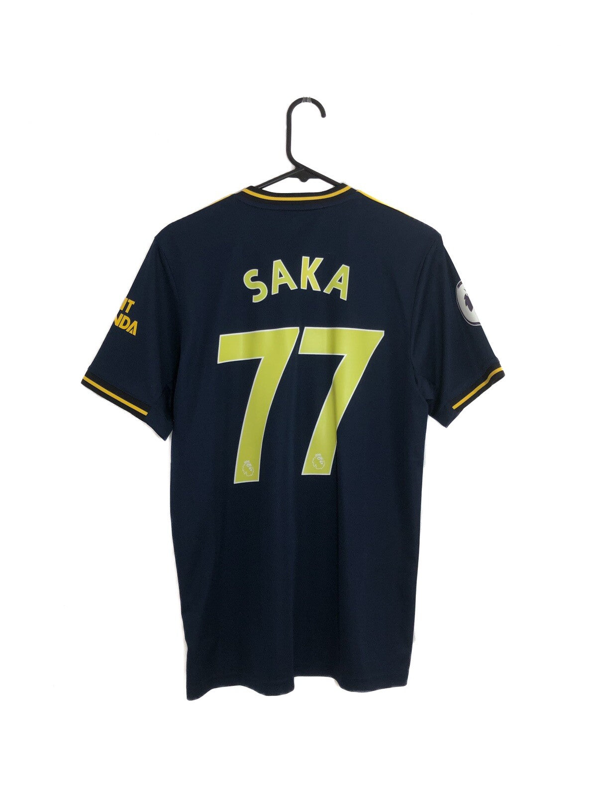 Arsenal Saka #77 2019/20 Small 3rd Shirt Excellent Condition FJ9322