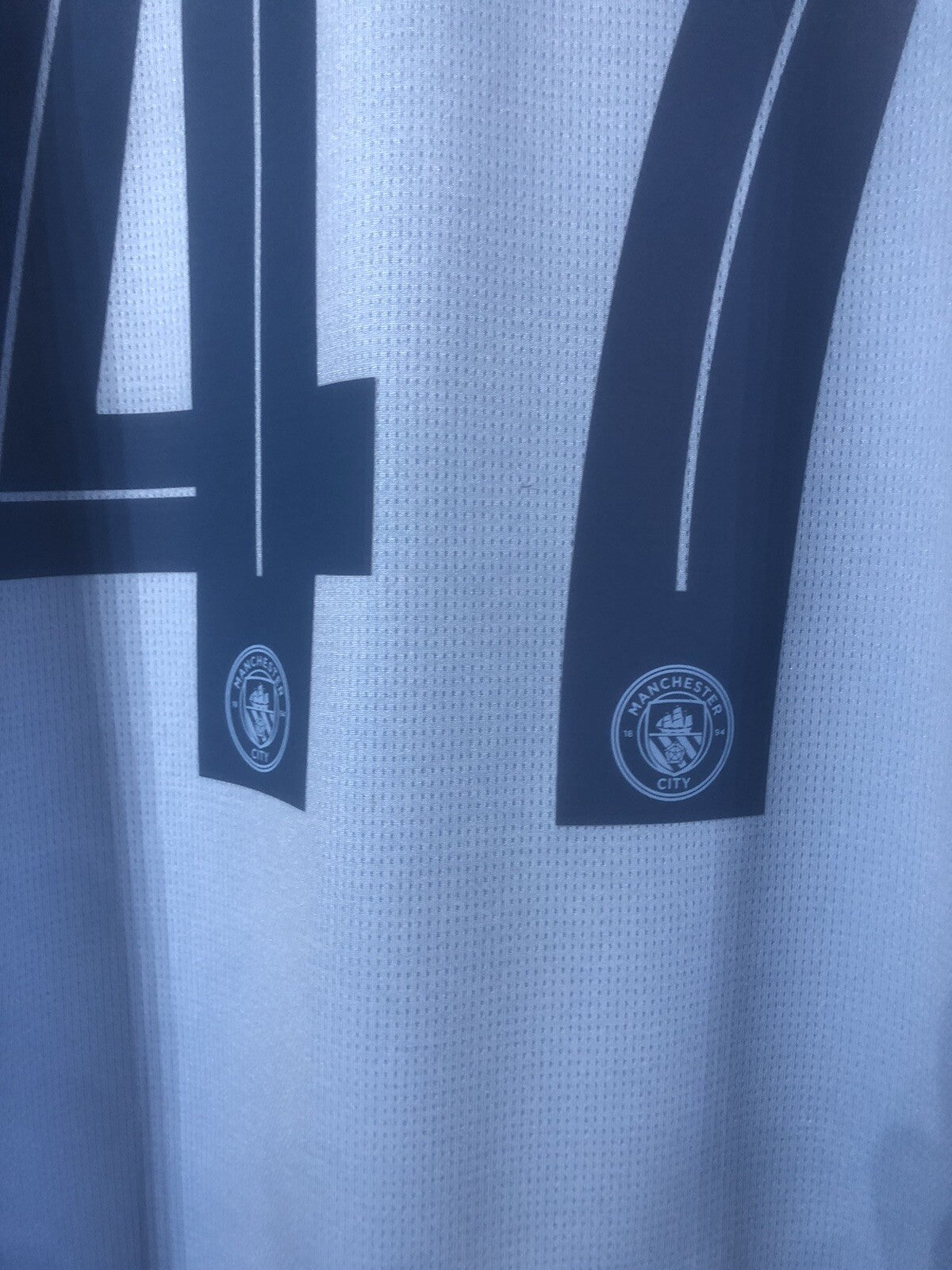Manchester City Foden #47 2023/24 XL Home Shirt Excellent Condition 770438-01