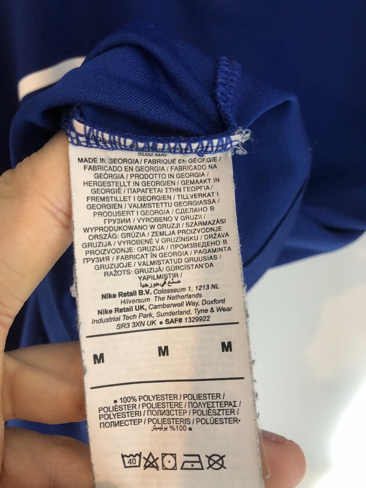 Enzo 5 Chelsea 2022 23 Medium Home Shirt Excellent Condition Dm1839 496