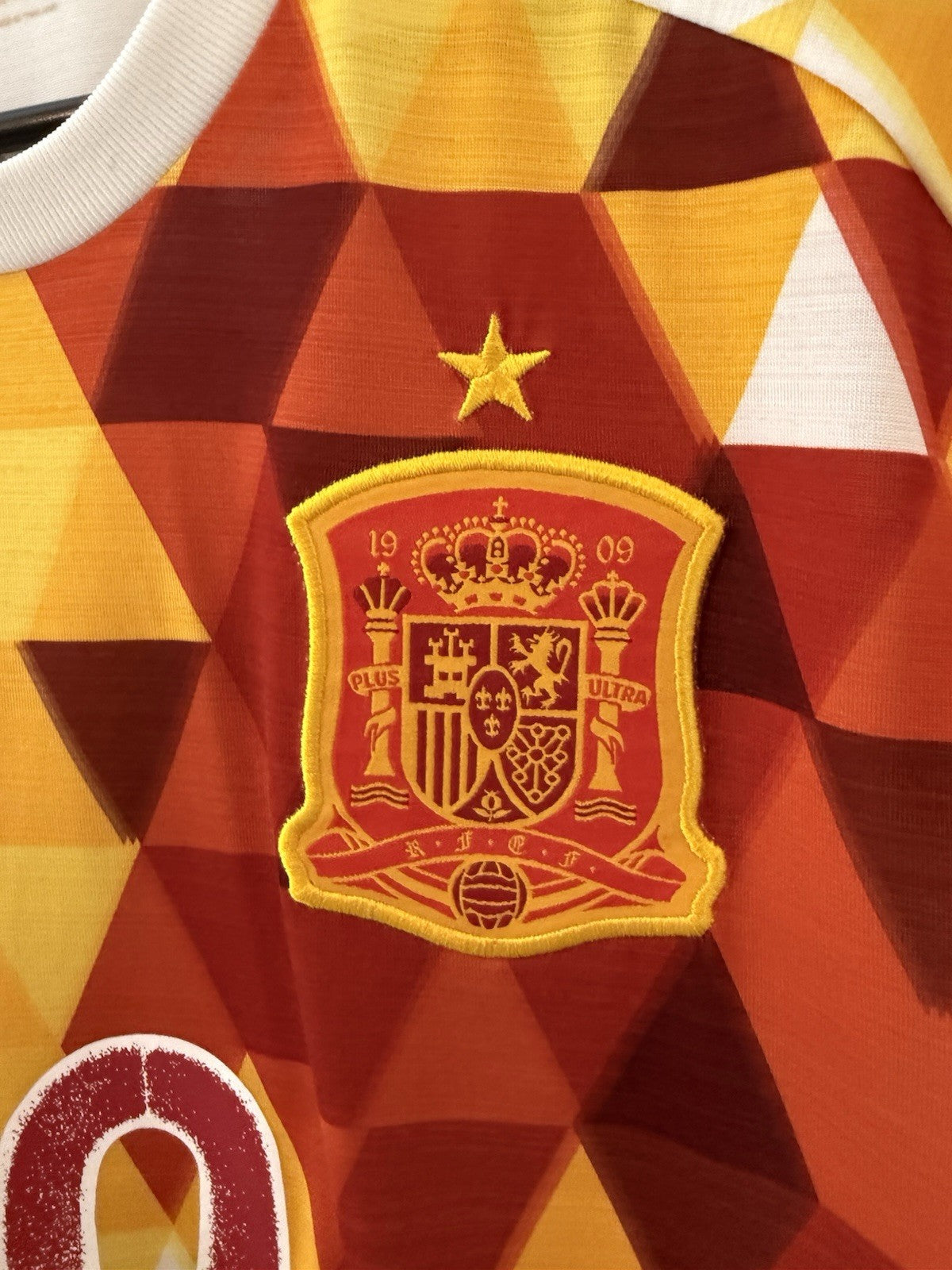 Spain Diego Costa #19 2016 Medium Away Shirt Adidas Excellent Condition AA0830