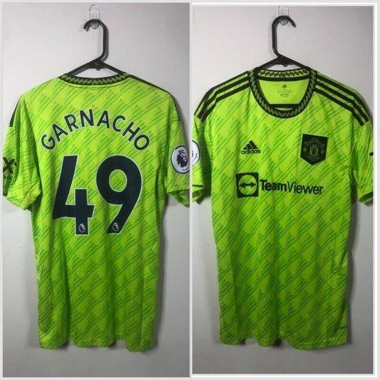 Garnacho #49 Manchester United Medium 2022/23 Third Shirt BNWT