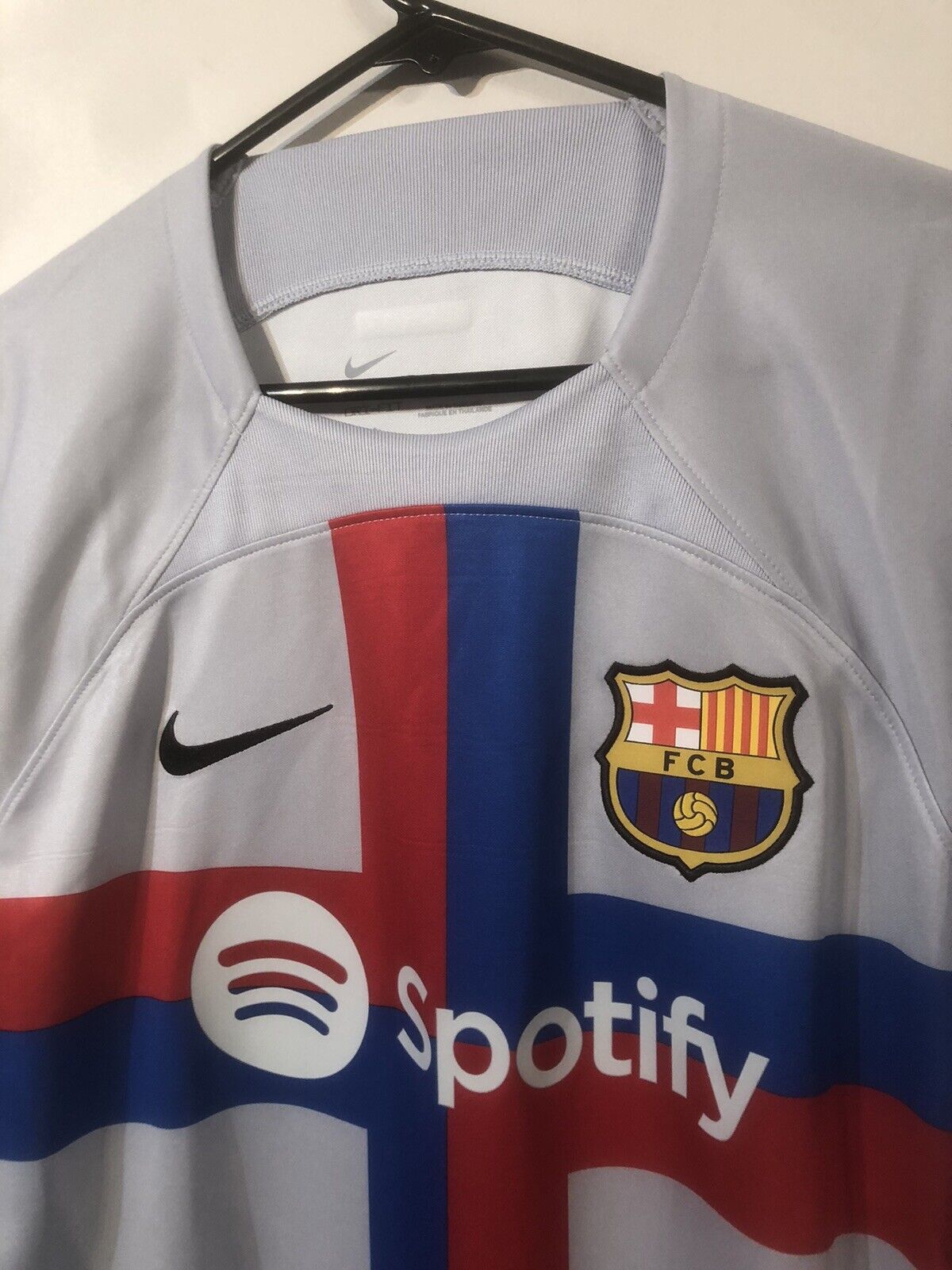 Lewandowski #9 Barcelona Euro 2022/23 3rd Large Football Shirt Nike BNWT
