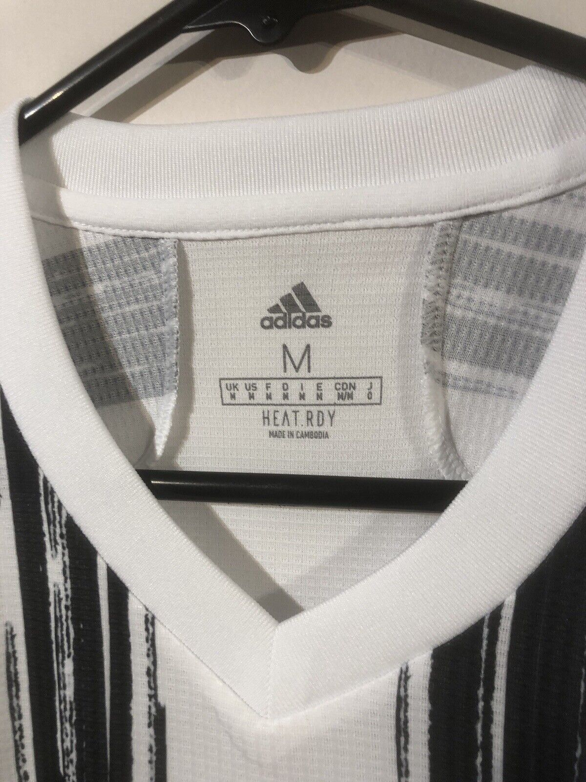 De Ligt #4 Juventus 2020/21 Medium Home Football Shirt Jersey Adidas BNWT