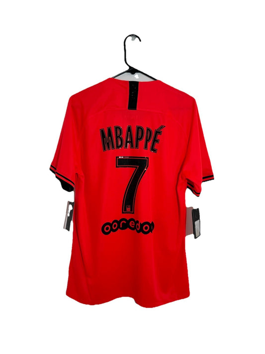 Paris St Germain Mbappe #7 2019/20 Large Away Shirt Jordan BNWT AJ5552-613