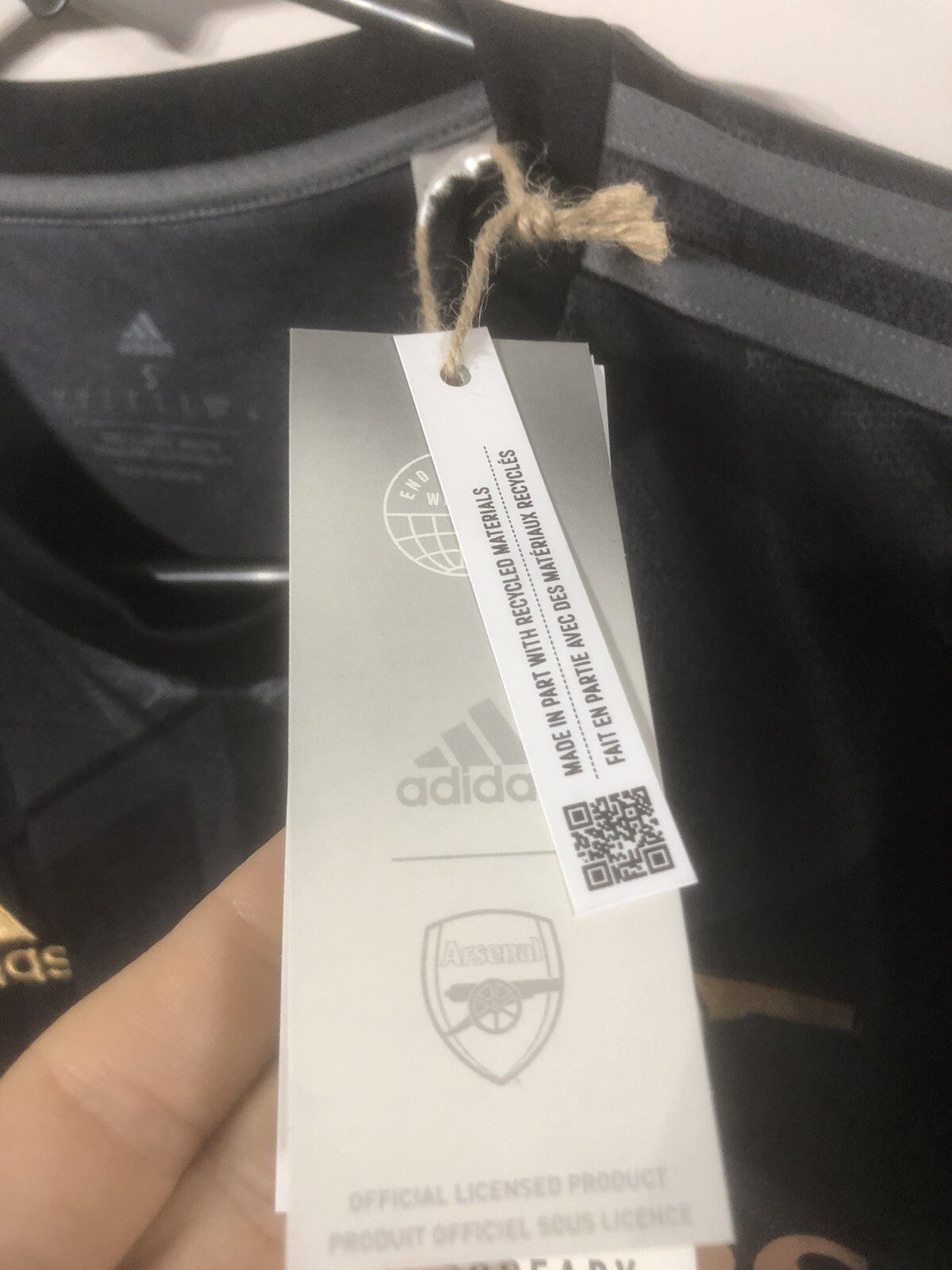 Arsenal Saka #7 2022/23 Small Away Shirt BNWT Adidas H35902