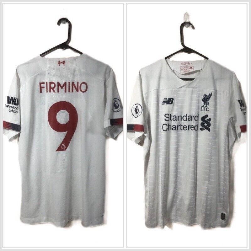 Firmino 9 Liverpool 2019 20 Xl Away Shirt Excellent Condition Mt930013