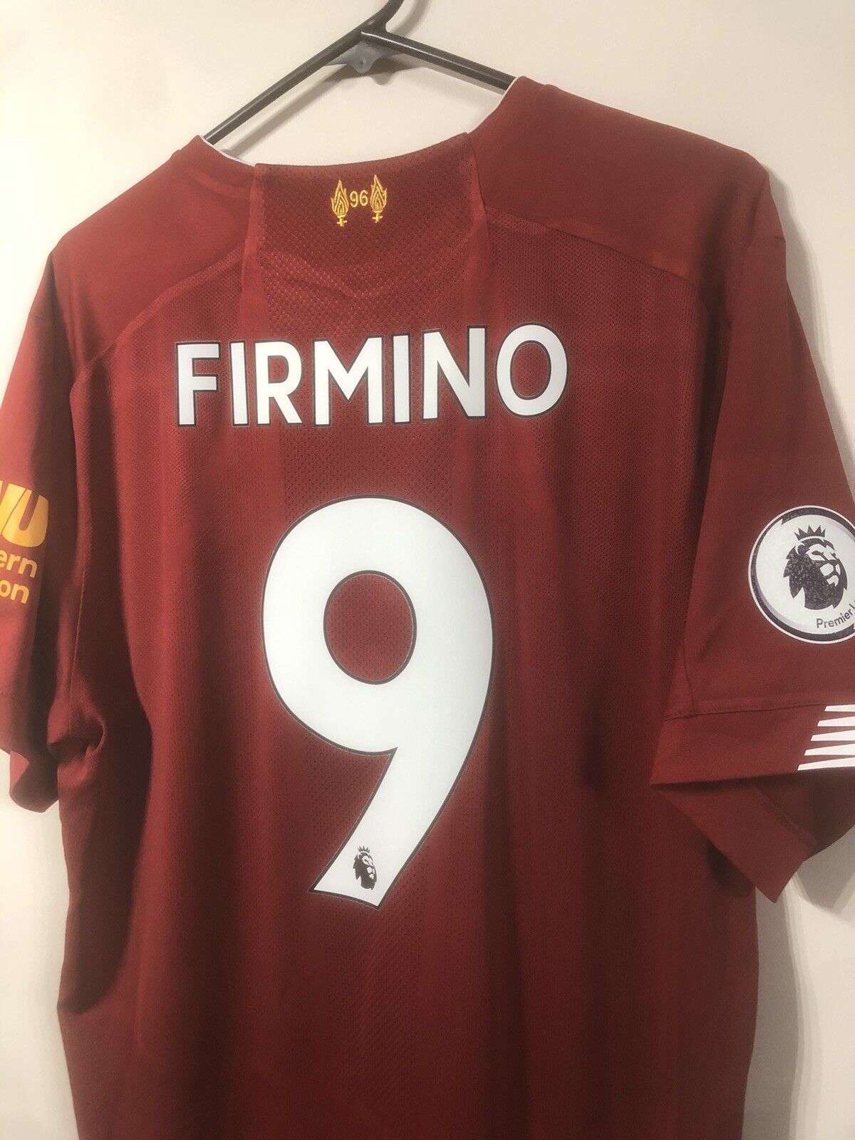 Firmino 9 Liverpool Xl 2019 20 Home New Balance Very Good Condition MT930000