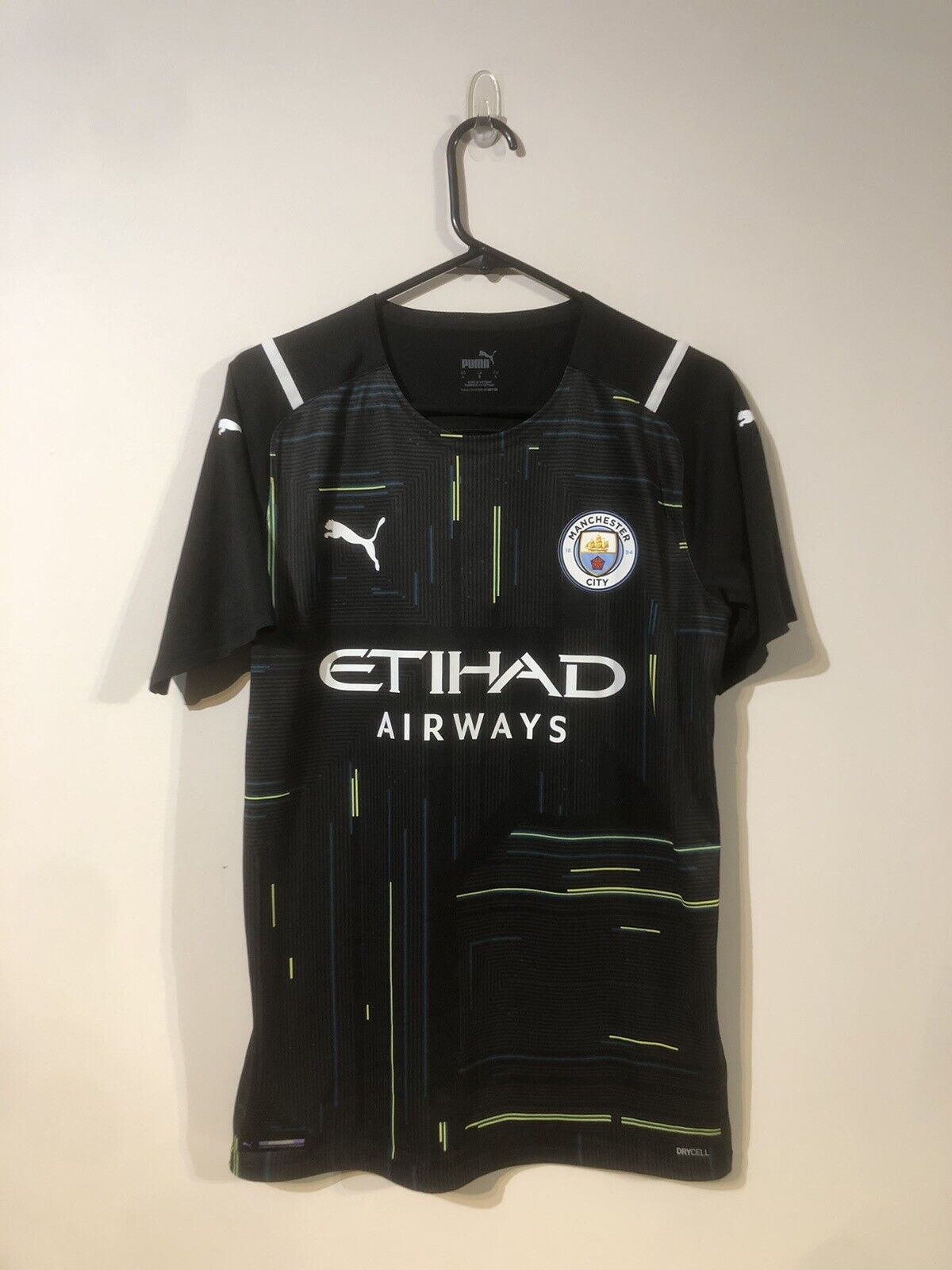 Ederson M. #31 Manchester City 2021/22 Large Home Authentic GK Excellent Conditi