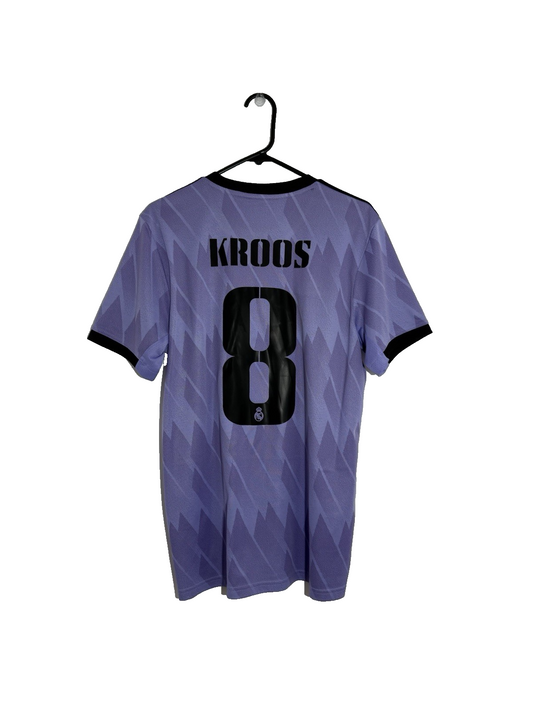 Real Madrid Kroos #8 2022/23 Away Medium Shirt Adidas Excellent Condition H18489