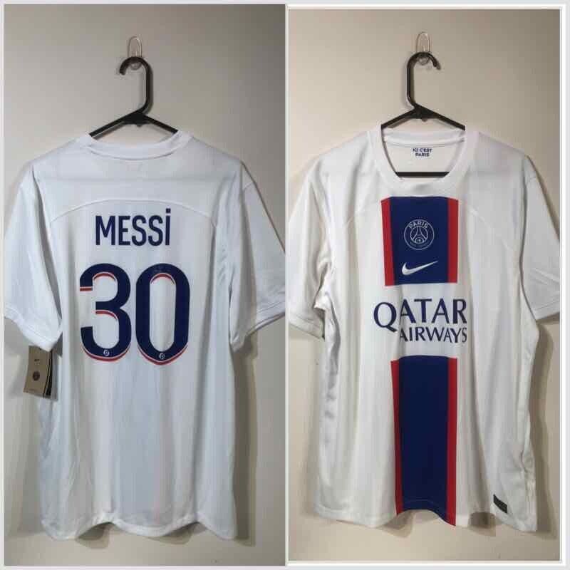 Messi #30 Paris St Germain 2022/23 X-Large Away Shirt Excellent Condition