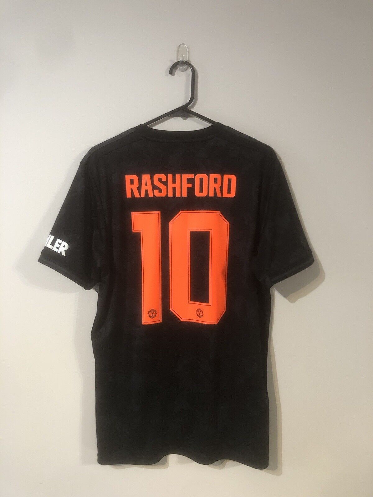 Rashford #10 Manchester United 2019/20 3rd Large Shirt Adidas Excellent Conditio