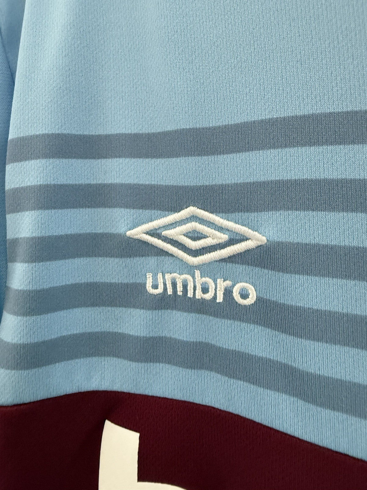 West Ham United Bowen #17 2019/20 Large Home Shirt Umbro Very Good Condition