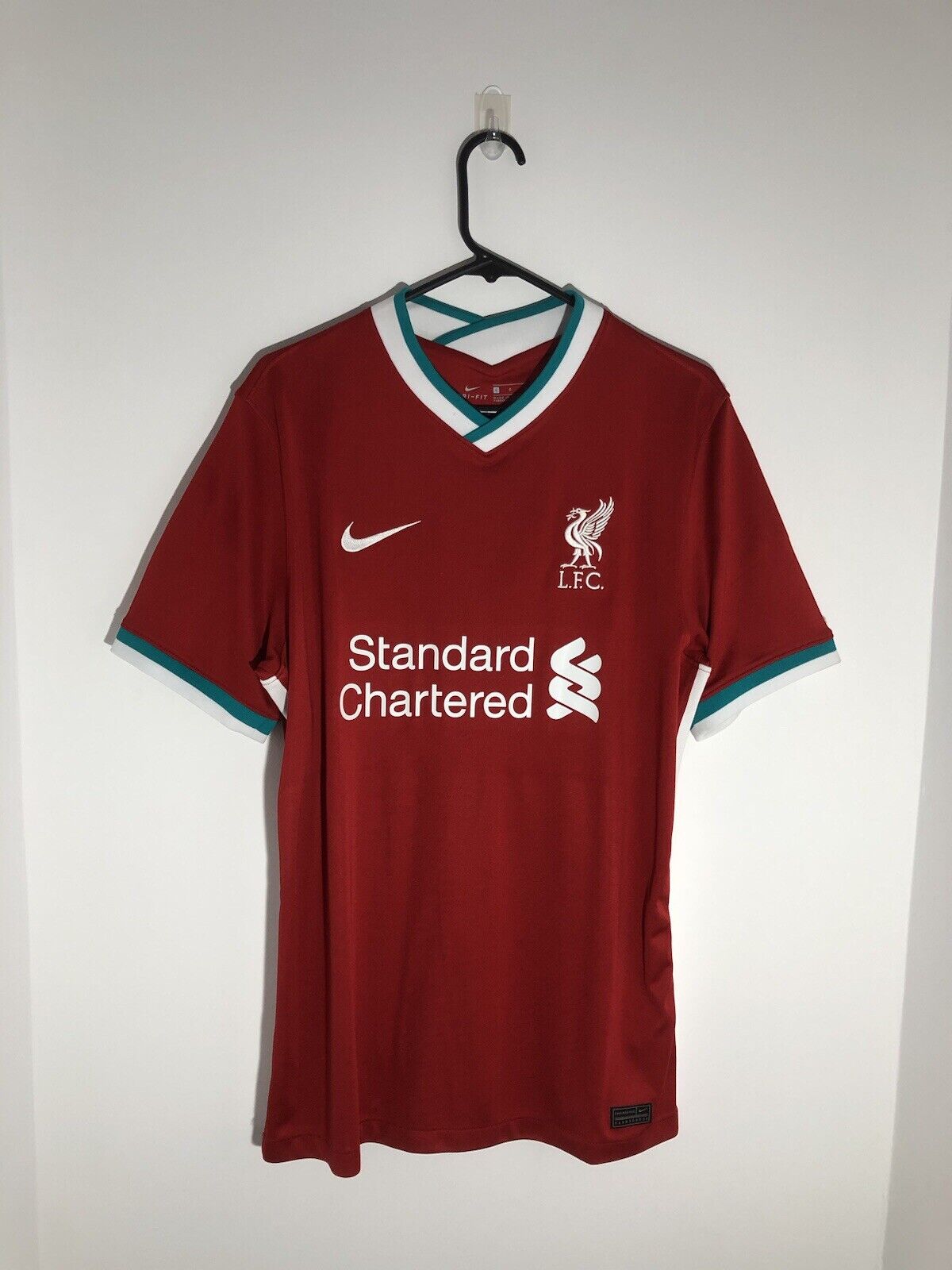 Virgil 4 Liverpool Large 2020 21 Home Shirt Nike Excellent Condition Cz2636 687
