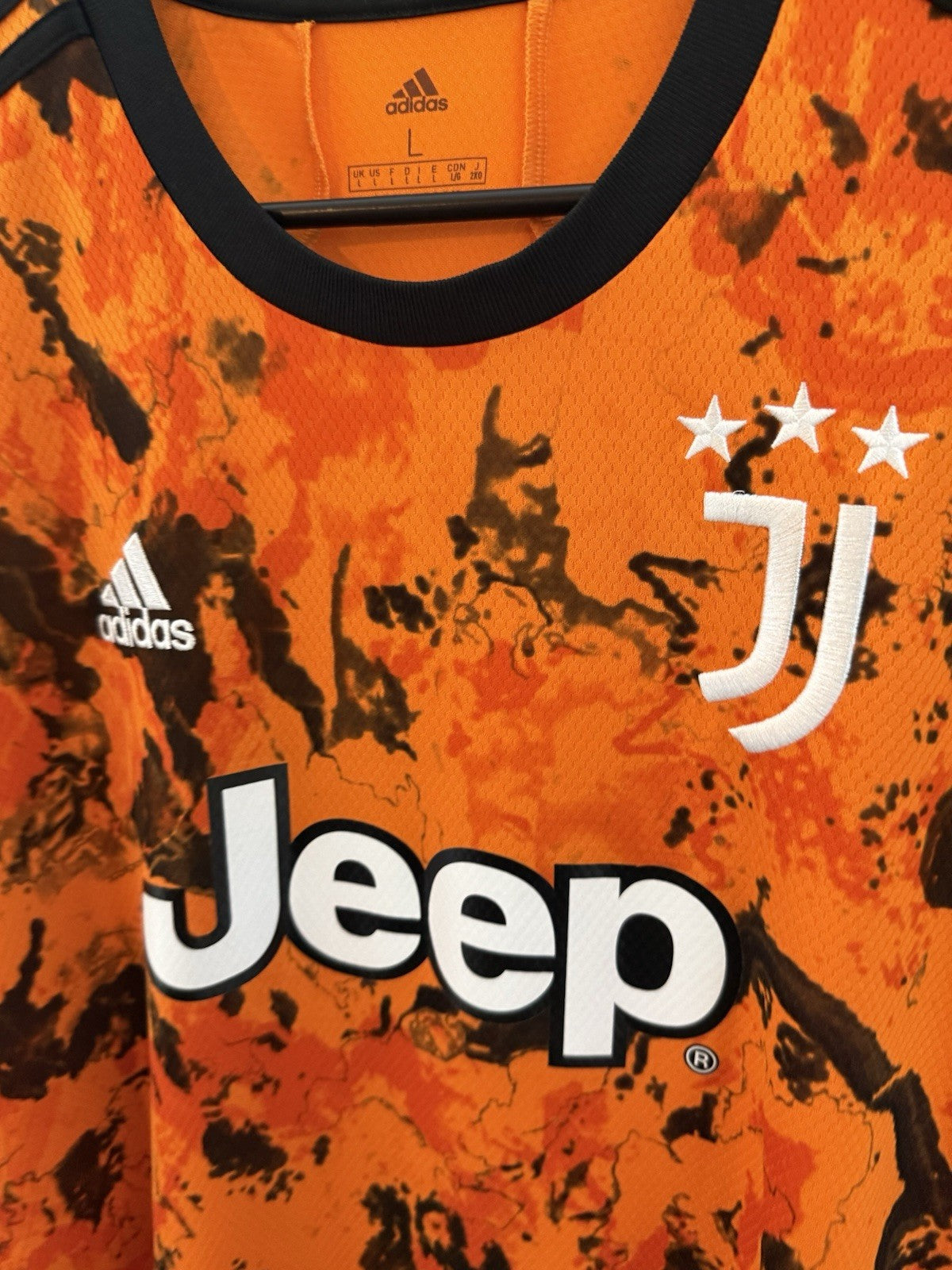 Juventus Ronaldo #7 2020/21 Large 3rd Shirt Excellent Condition GE4856