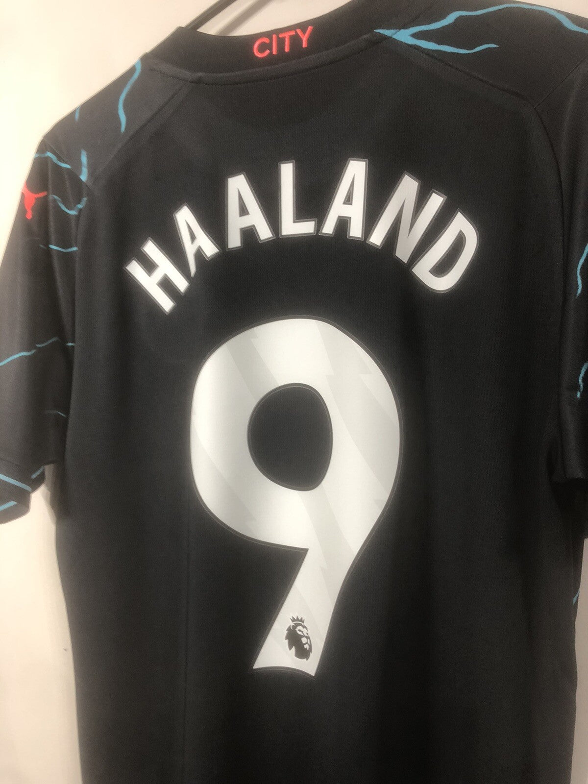 Manchester City Haaland #9 2023/24 Medium 3rd Excellent Condition 770461-03