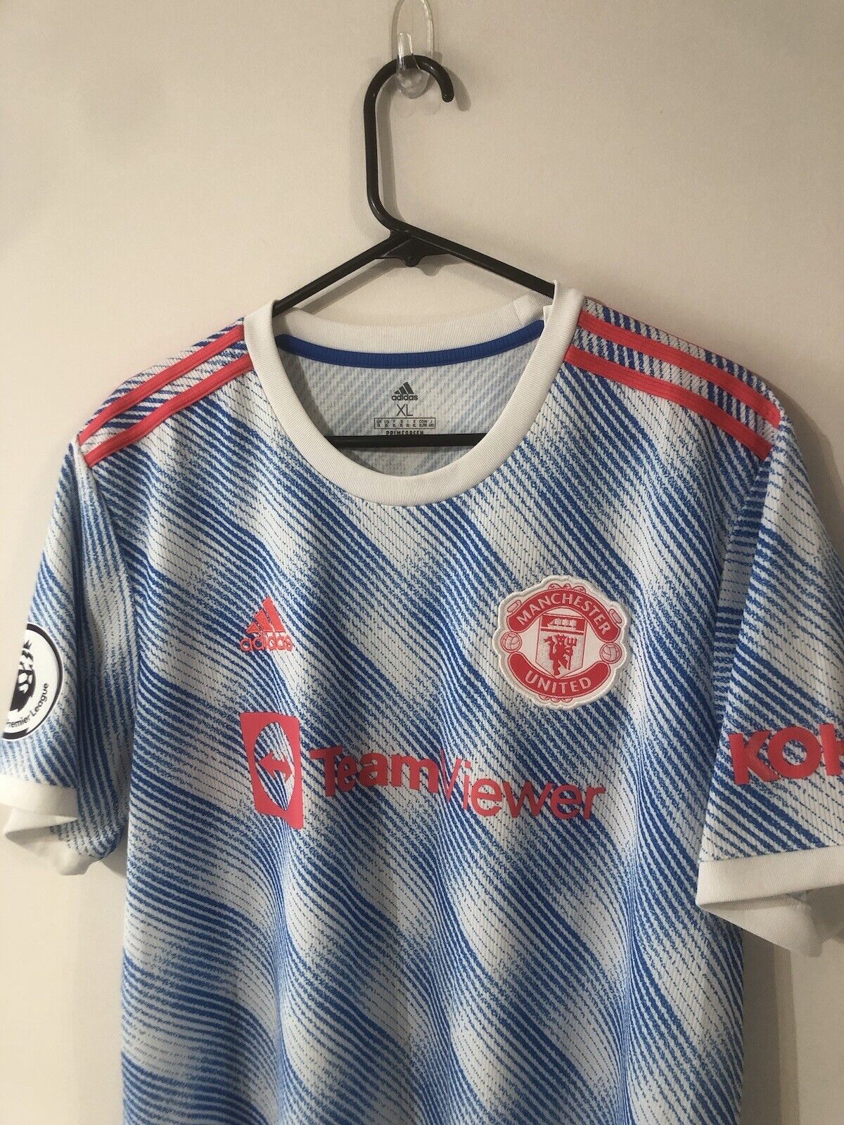 Ronaldo #7 Manchester United X-Large 2021/22 Away Shirt Good Condition