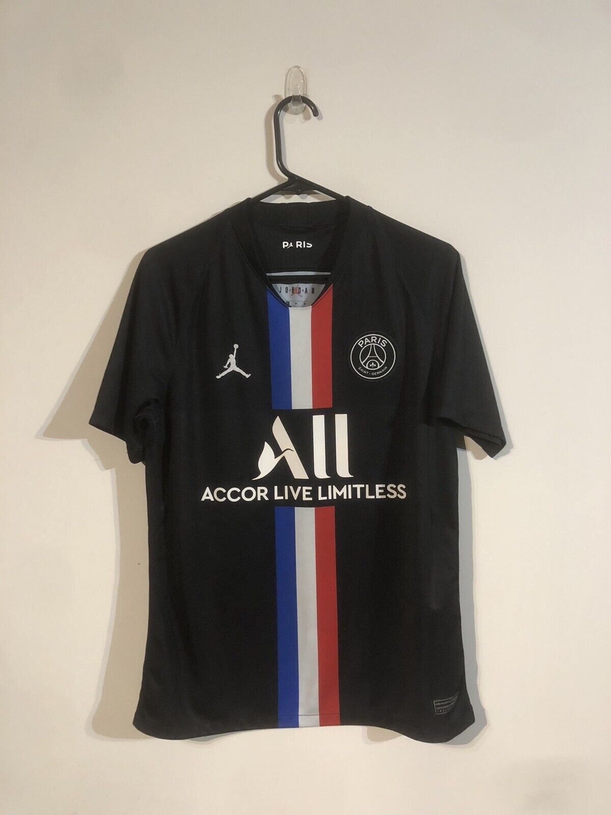 Mbappe #7 Paris St Germain 2019/20 Medium 4th Shirt Nike Very Good Condition