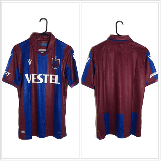 Trabzonspor Medium Authentic Home 2020 21 Shirt Macron Excellent Condition