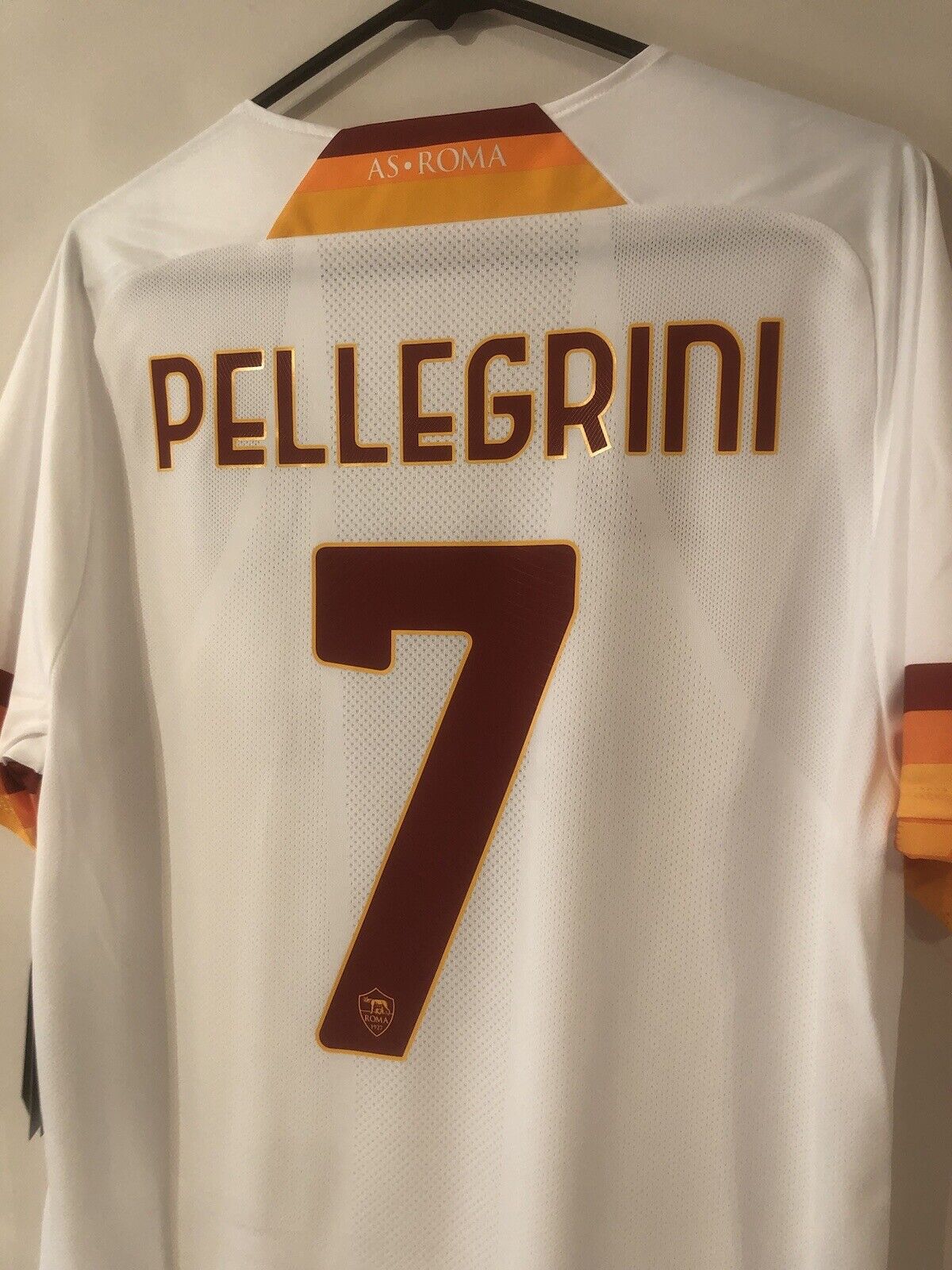 Pellegrini #7 AS Roma Away 2021/22 Large Shirt New Balance BNWT