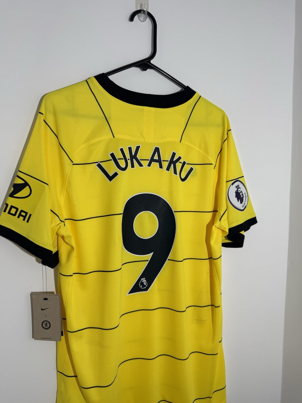 Chelsea Lukaku #9 Large Away 2021/22 Shirt Nike BNWT CV7888-732