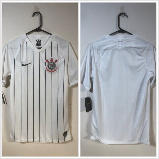 Corinthians Paulista BNWT 2019 Small Home Football Shirt Jersey Nike