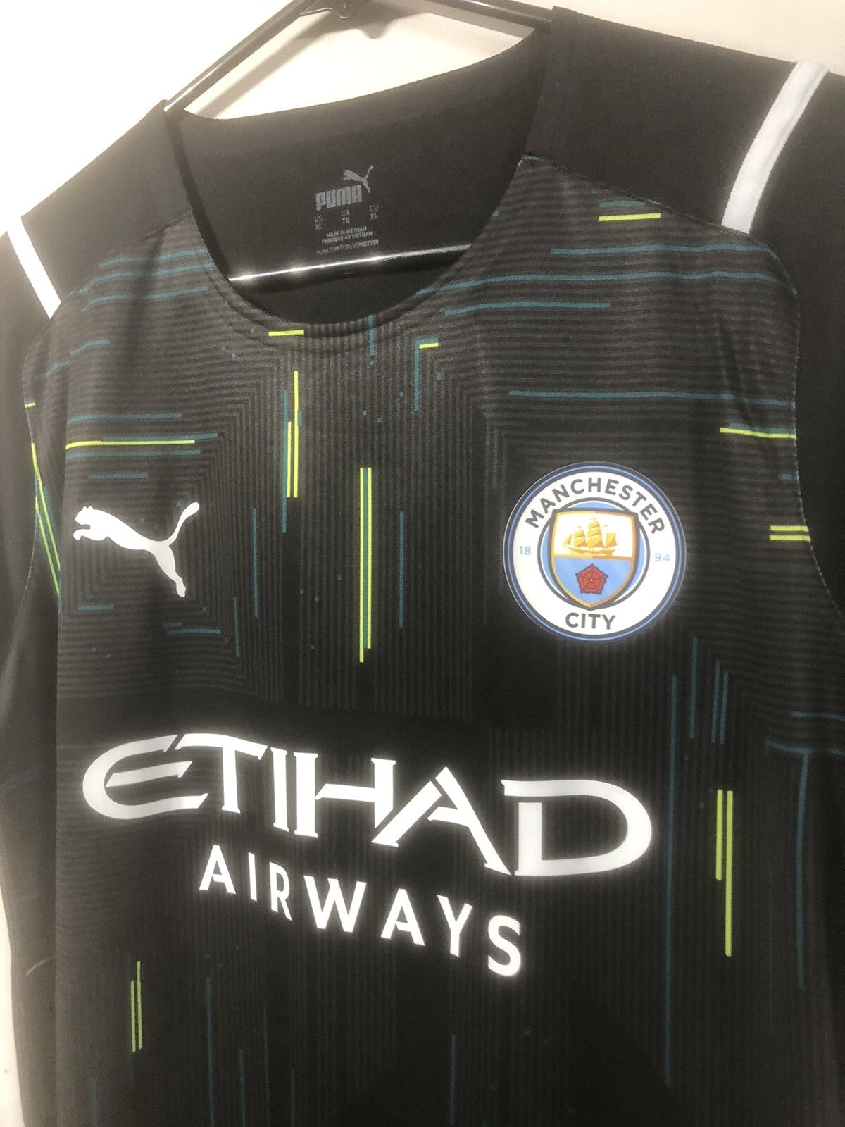 Man City Ederson M. #31 2021/22 XL Home Authentic GK BNWT 759185-49