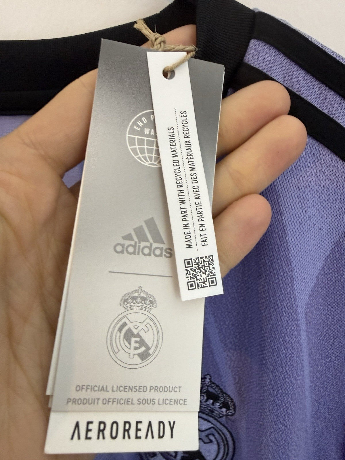 Real Madrid Alaba #4 2022/23 XL Away Shirt Adidas BNWT H18489