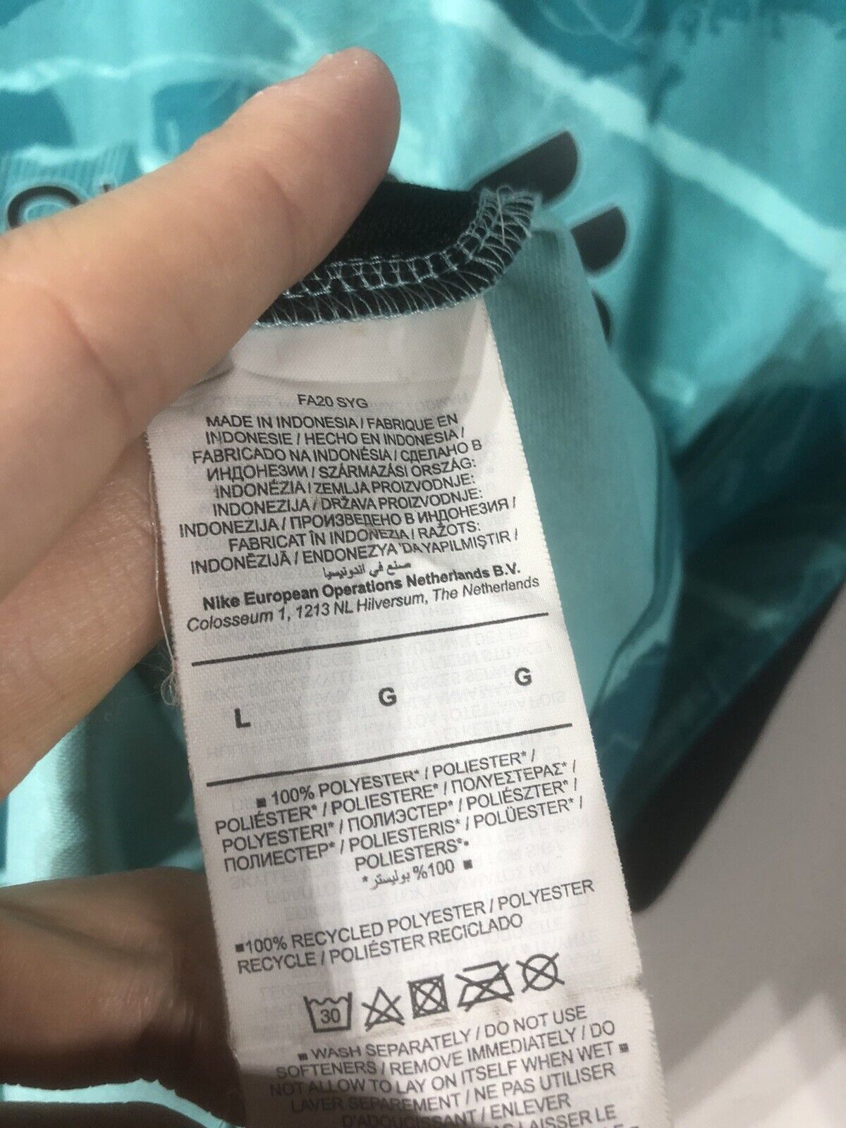 Shaqiri 23 Liverpool Large 2020 21 Away Nike Excellent Condition Cz2635 354