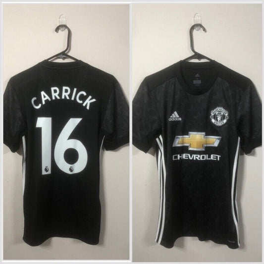 Carrick #16 Manchester United 2017/18 Away Small Shirt Excellent Condition