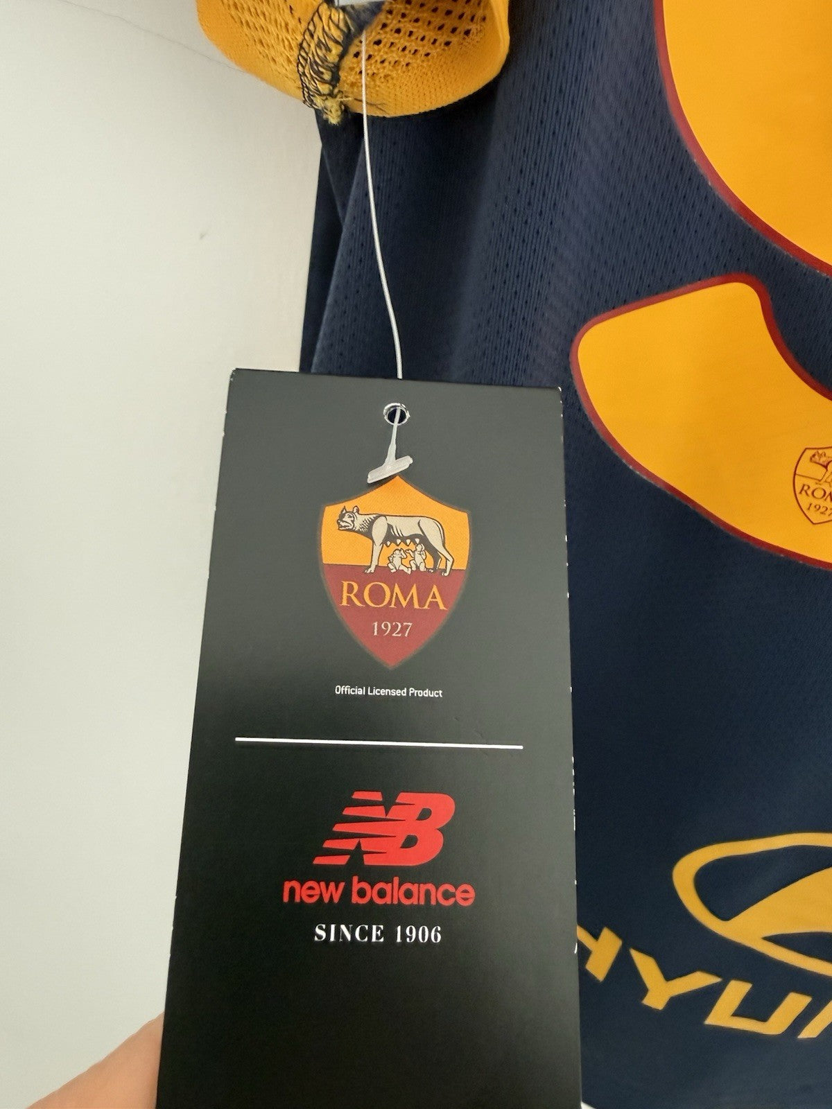 AS Roma El Shaarawy #92 2021/22 Large 4th Shirt New Balance BNWT MT130253