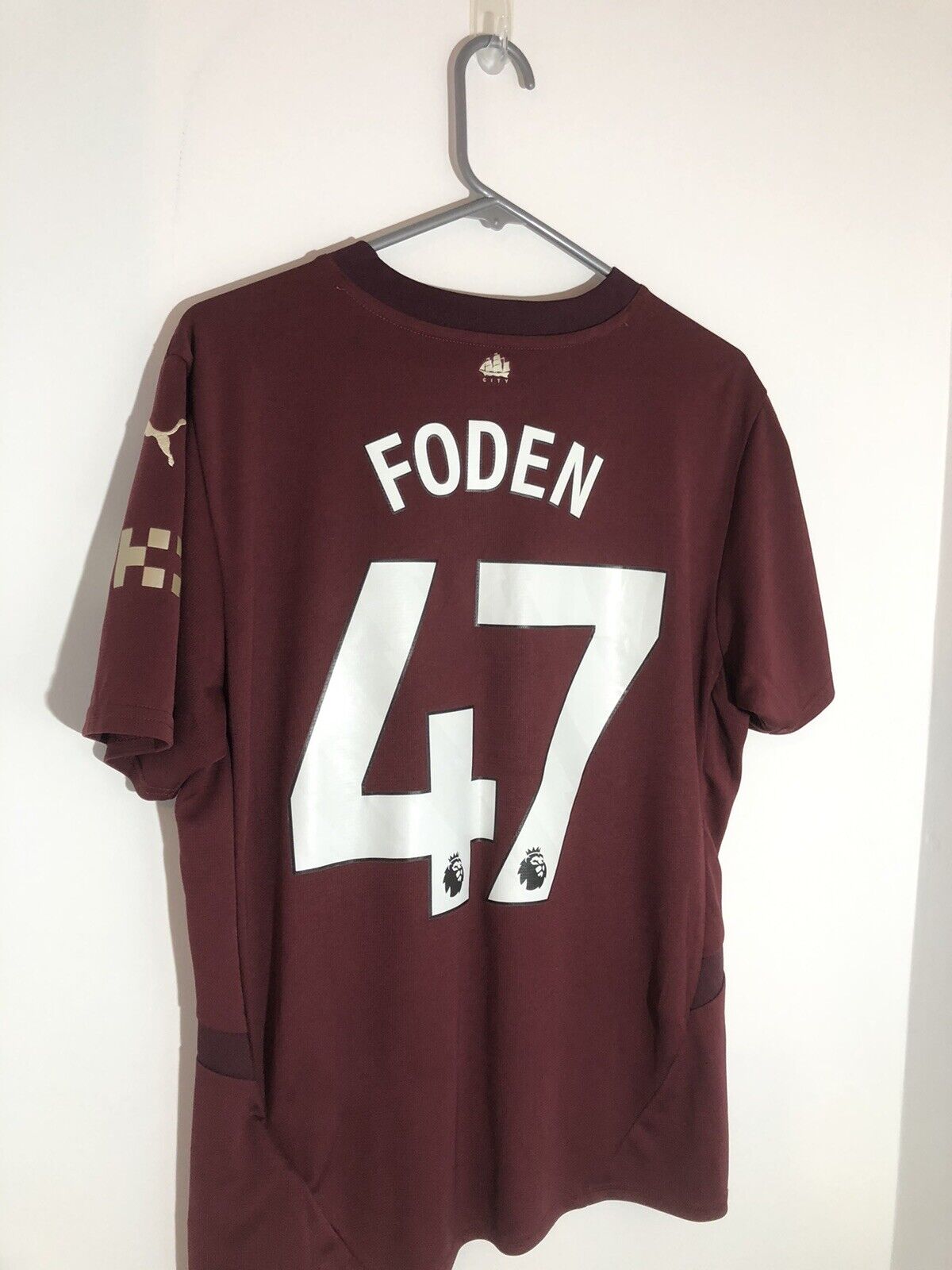 Foden 47 Manchester City 2024 25 Medium 3rd Shirt Excellent Condition 775201 03