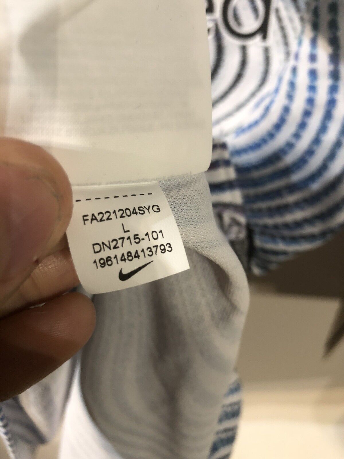 Luis Diaz #23 Liverpool Large BNWT 2022/23 Away Jersey Nike