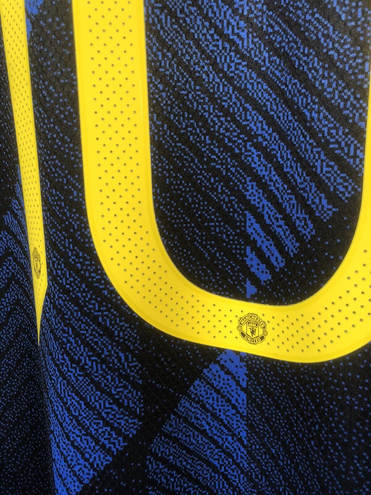 Rashford #10 Manchester United Large 2021/22 Euro 3rd Adidas Excellent Condition