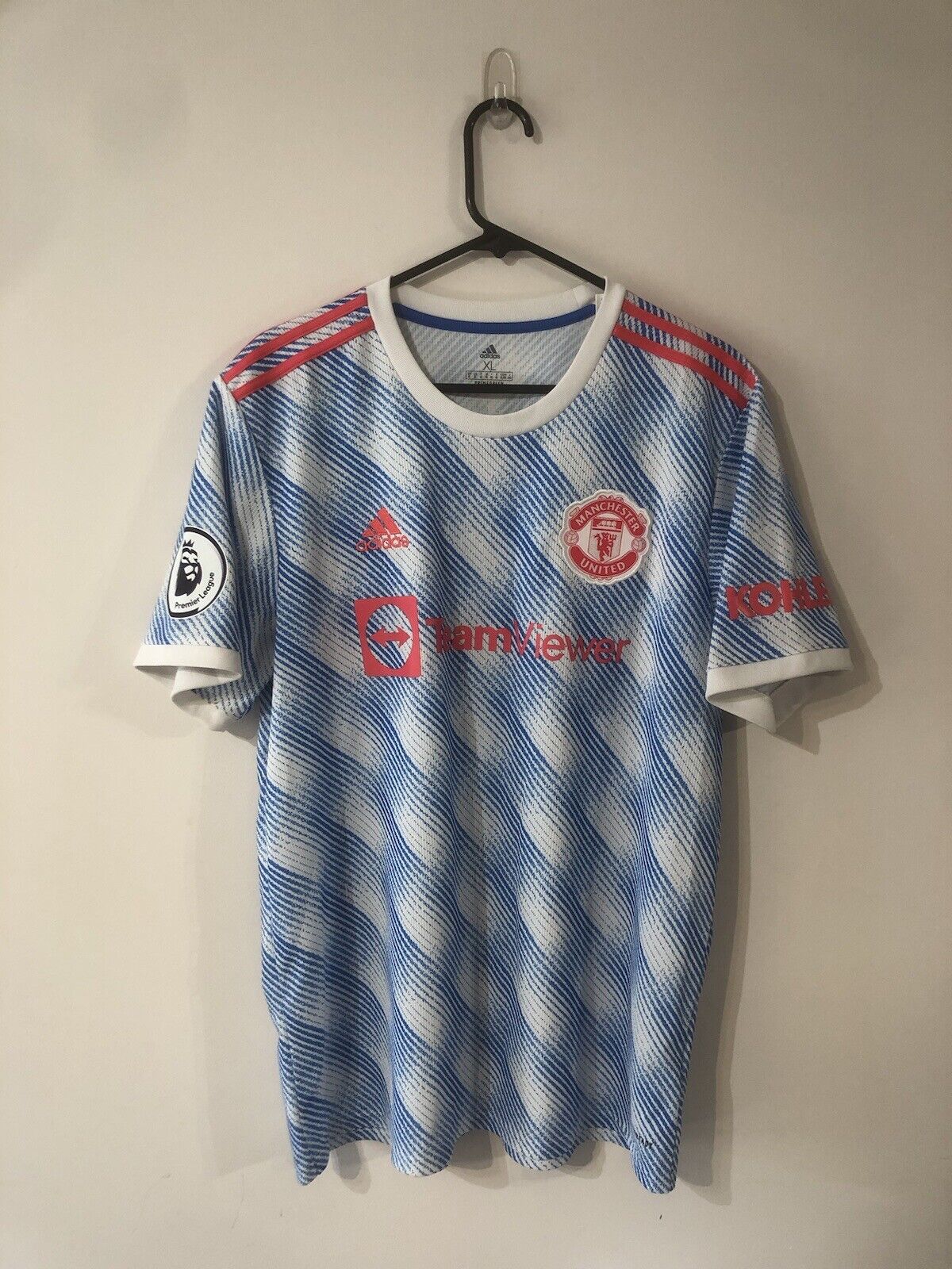 Ronaldo #7 Manchester United X-Large 2021/22 Away Shirt Good Condition