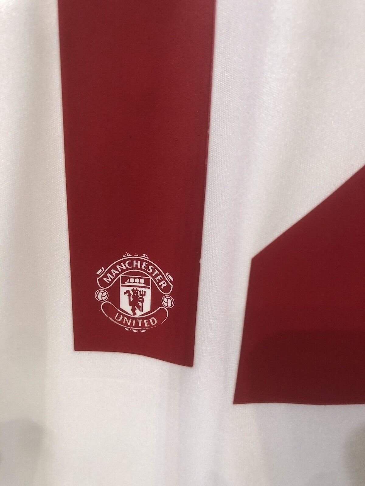 Smalling #12 Manchester United 2015/16 Away Euro Medium Football Shirt BNWT