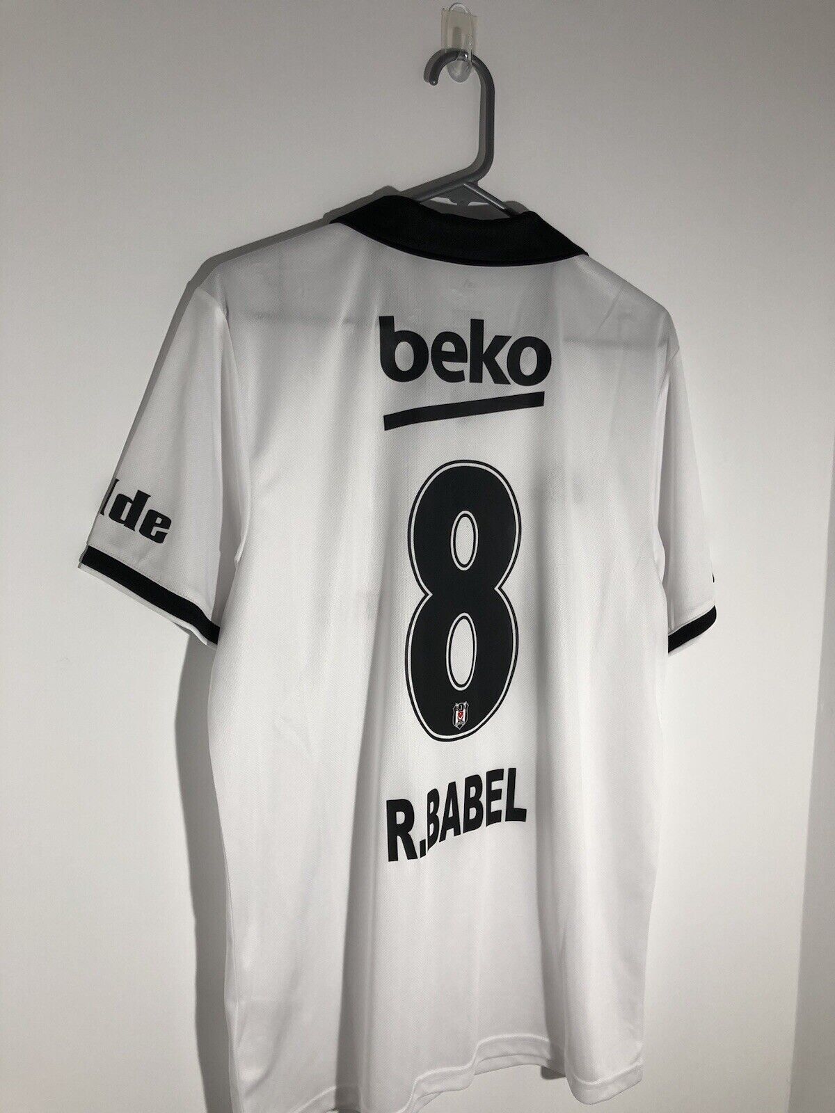 R Babel 8 Besiktas Large Home 2018 19 Shirt Adidas Excellent Condition Cg0691