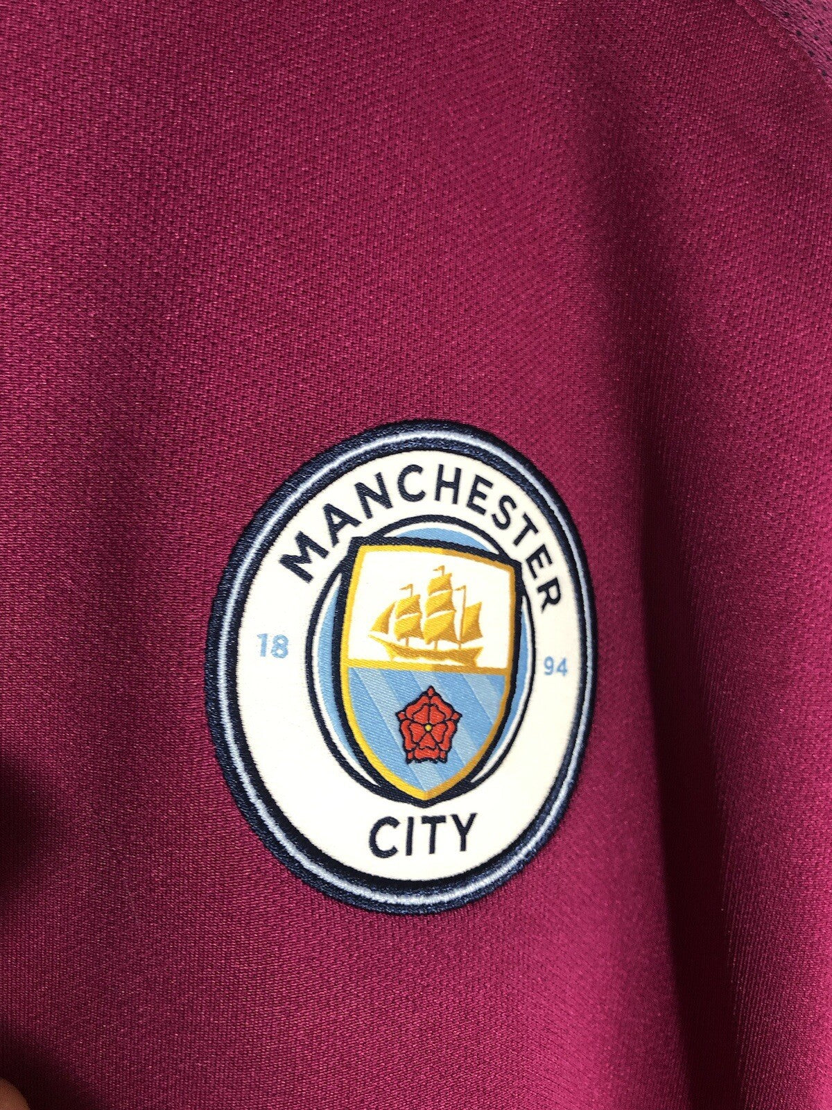 Manchester City Fernandinho #25 2017/18 XL Away Excellent Condition 847260-667