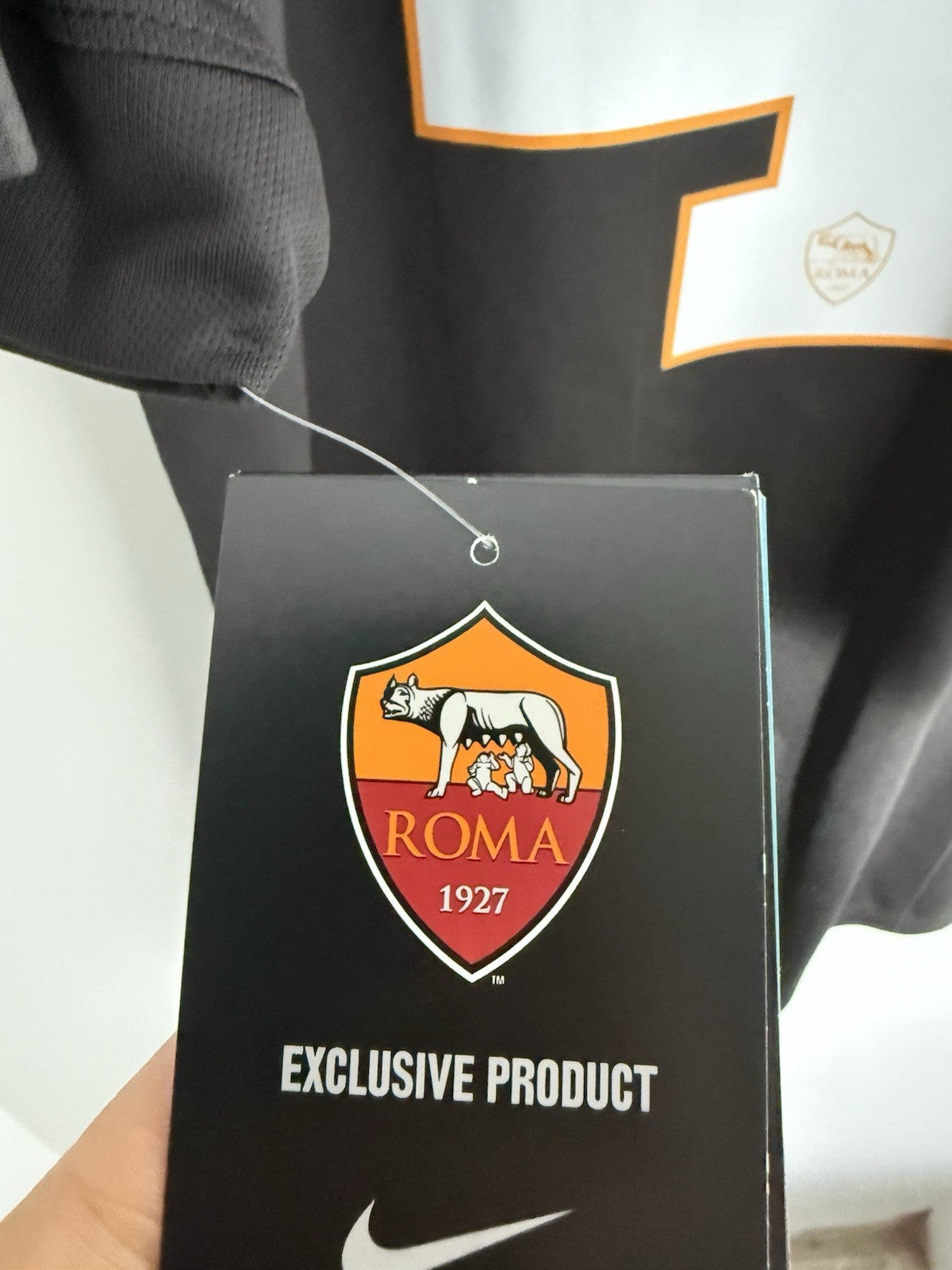 AS Roma Manolas #44 2014/15 Medium 3rd Shirt BNWT 635803-020