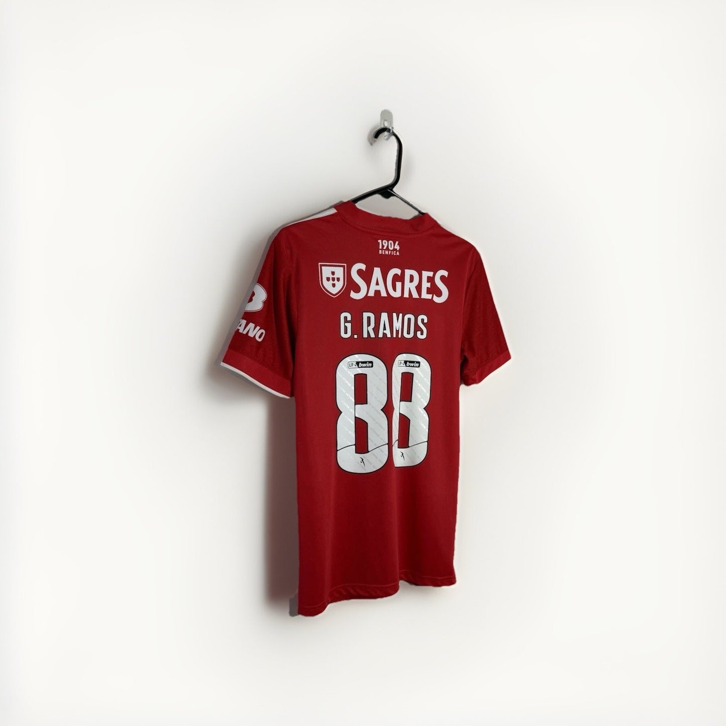 Benfica G. Ramos #88 2021/22 Small Home Shirt Excellent Condition GT9666