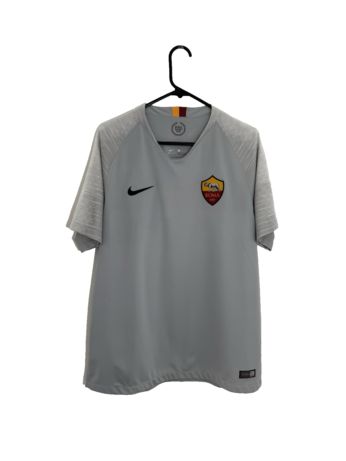 AS Roma Dzeko #9 2018/19 Large Away Shirt Excellent Condition